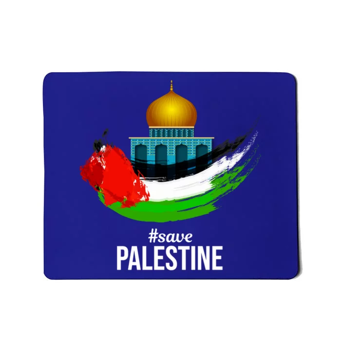 Free Gaza Palestine Flag Arabic Gift Save Palestine Gift Mousepad