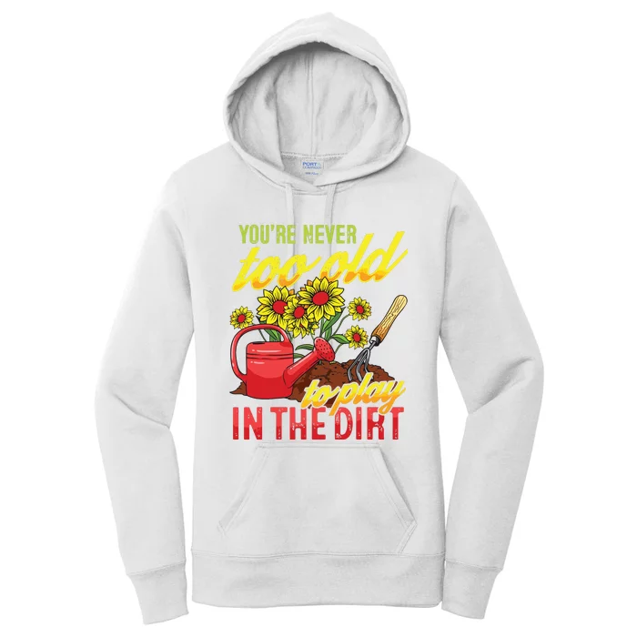 Funny Gardening Plants Gardener Gift Women's Pullover Hoodie