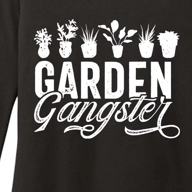 Funny Gardening Pun Gardener Plant Lover Gardener Womens CVC Long Sleeve Shirt