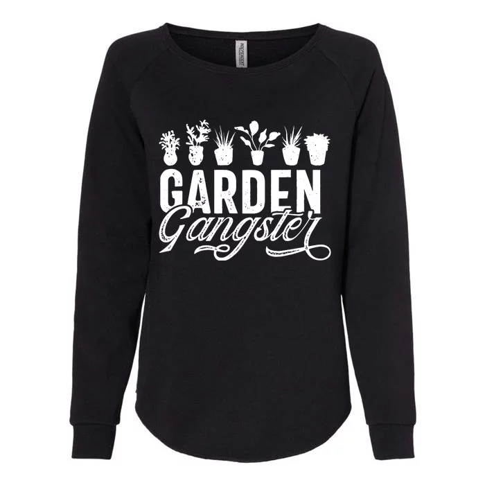 Funny Gardening Pun Gardener Plant Lover Gardener Womens California Wash Sweatshirt