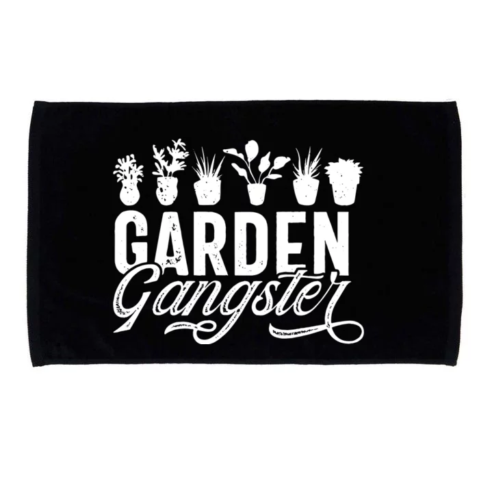 Funny Gardening Pun Gardener Plant Lover Gardener Microfiber Hand Towel