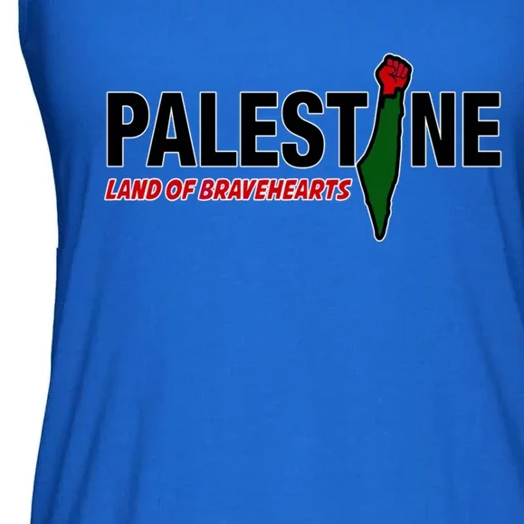 Free Gaza Palestine Flag Proud Palestine Roots Al Quds Scarf Gift Ladies Essential Flowy Tank