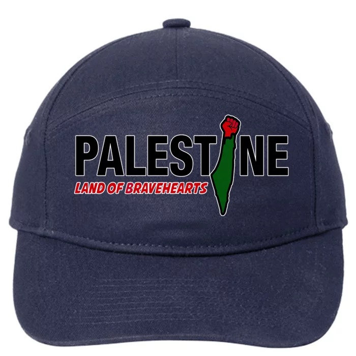 Free Gaza Palestine Flag Proud Palestine Roots Al Quds Scarf Gift 7-Panel Snapback Hat