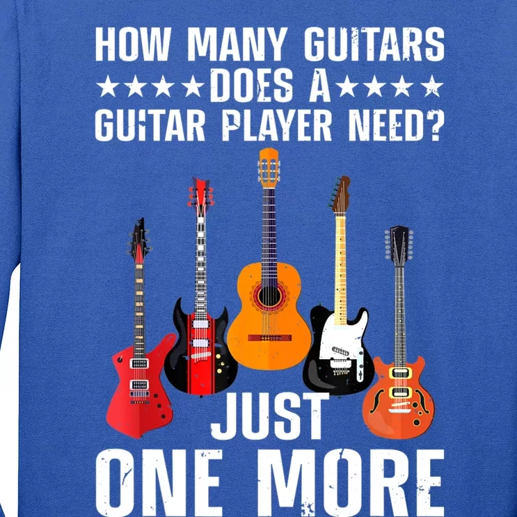 Funny Guitar Player Art For Women Guitarist Guitar Lover Long Sleeve Shirt