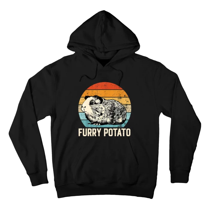 Funny Guinea Pig Lover Furry Potato Cavy Owner Guinea Pig Hoodie