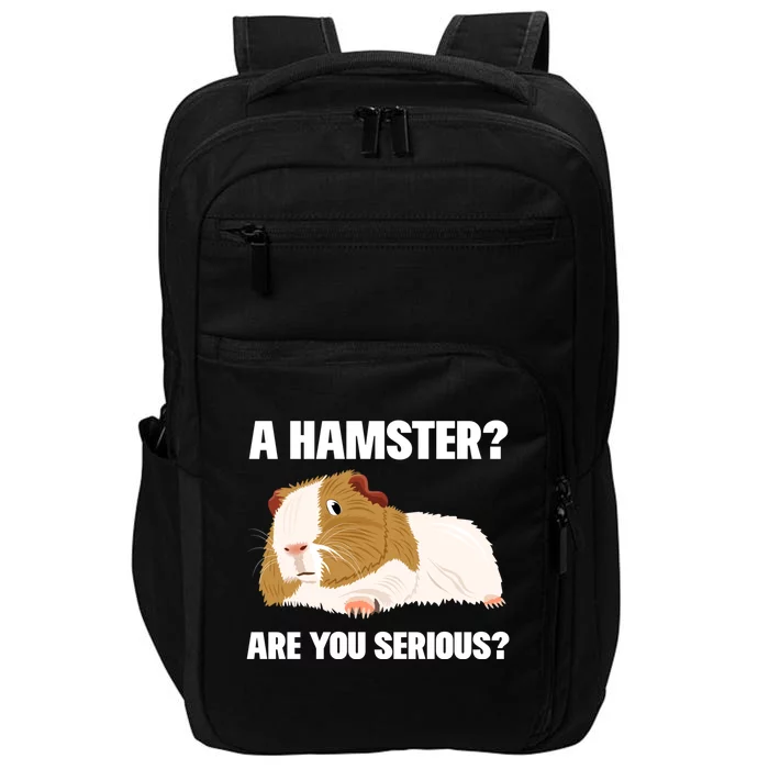 Funny Guinea Pig Not A Hamster Clothes Cavy Gift Guinea Pig Impact Tech Backpack