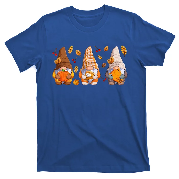 Fall Gnome Pumpkin Turkey  Thanksgiving Autumn Fall T-Shirt