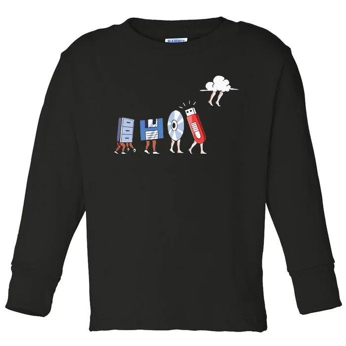 Funny Geek Programmer Nerd Developer – Computer Engineering Toddler Long Sleeve Shirt