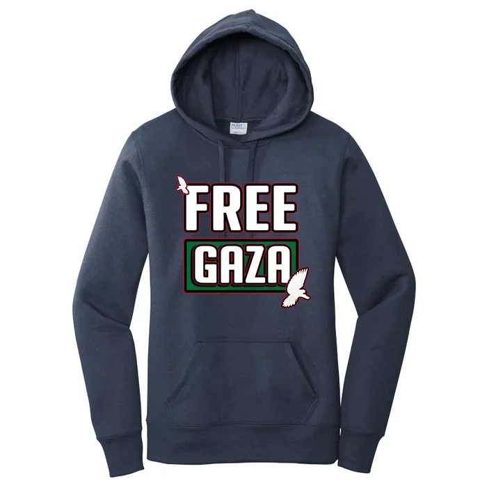 Free Gaza Palestine Free Palestine Help Gaza Palestine Gift Women's Pullover Hoodie