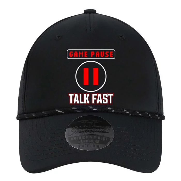 Funny Game Pause Talk Fasst Gift For Gamer Performance The Dyno Cap