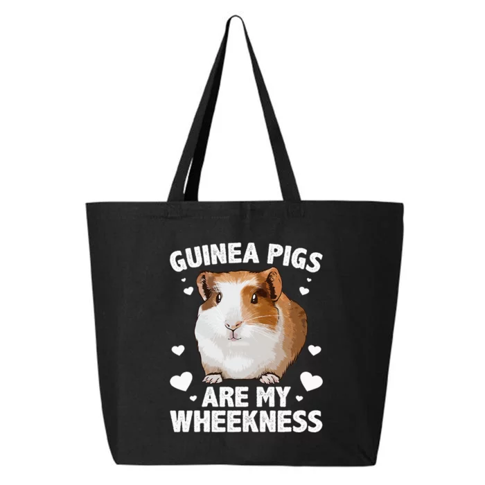 Funny Guinea Pig Design For Men Women Kids Guinea Pig Lovers 25L Jumbo Tote