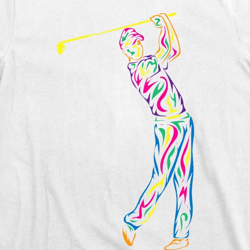 Funny Golf Player Graphic Golf Golfing Fans Outfit T-Shirt