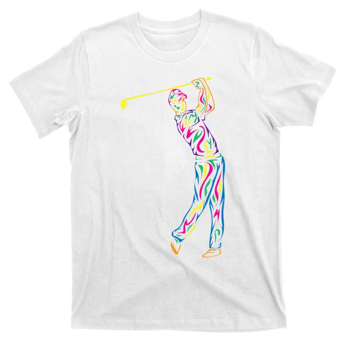 Funny Golf Player Graphic Golf Golfing Fans Outfit T-Shirt