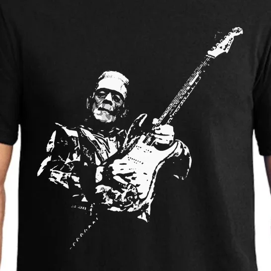 Frankenstein Guitar Player Pajama Set