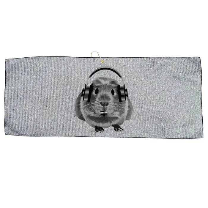 Fat Guinea Pig House Pet Animal For Animal Lovers Large Microfiber Waffle Golf Towel