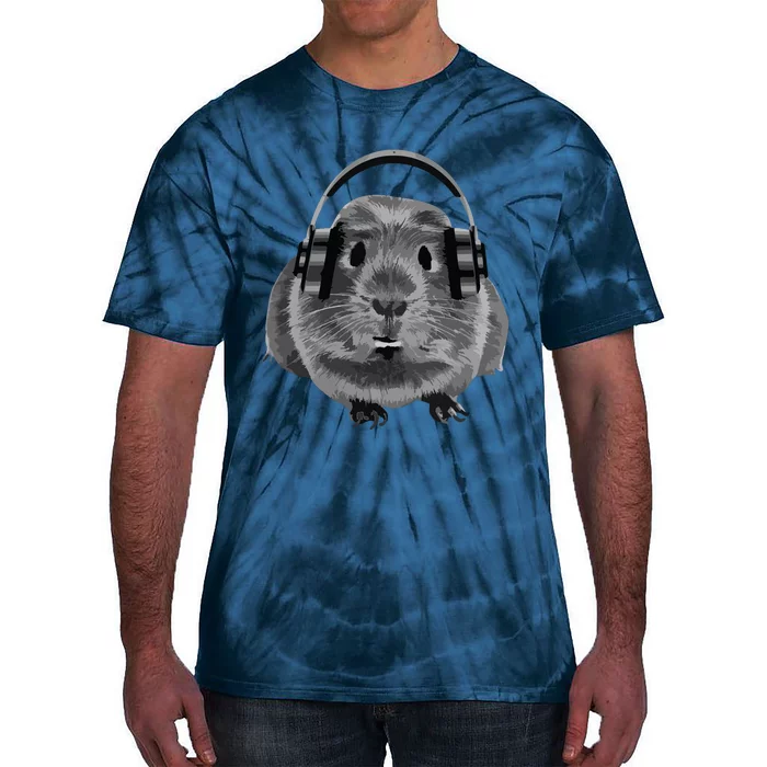 Fat Guinea Pig House Pet Animal For Animal Lovers Tie-Dye T-Shirt