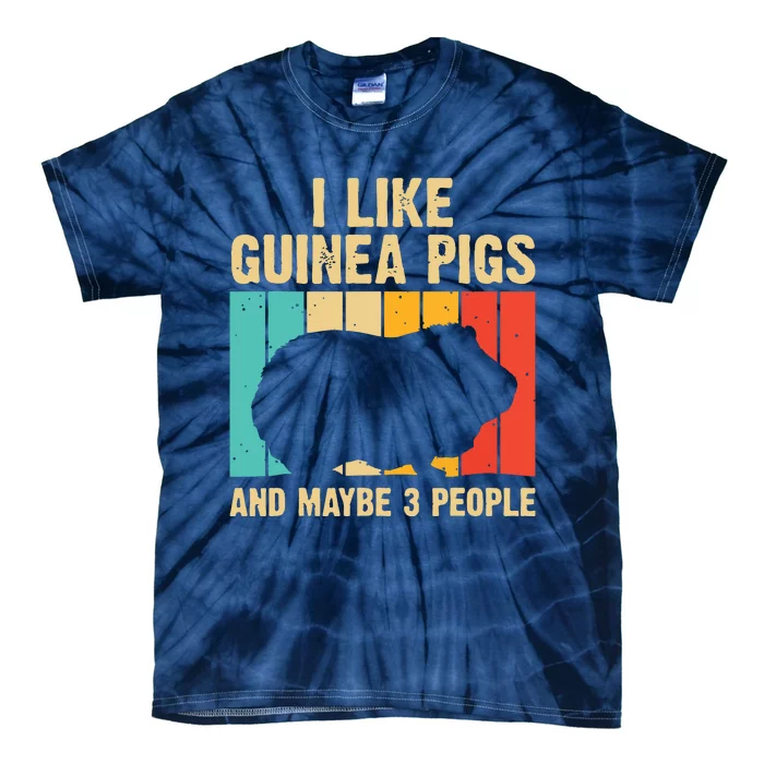 Funny Guinea Pig Design For Men Women Kids Guinea Pig Lovers Tie-Dye T-Shirt