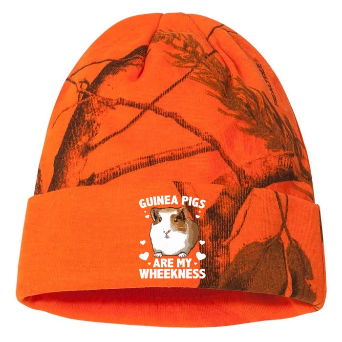 Funny Guinea Pig Design For Men Women Kids Guinea Pig Lovers Kati - 12in Camo Beanie