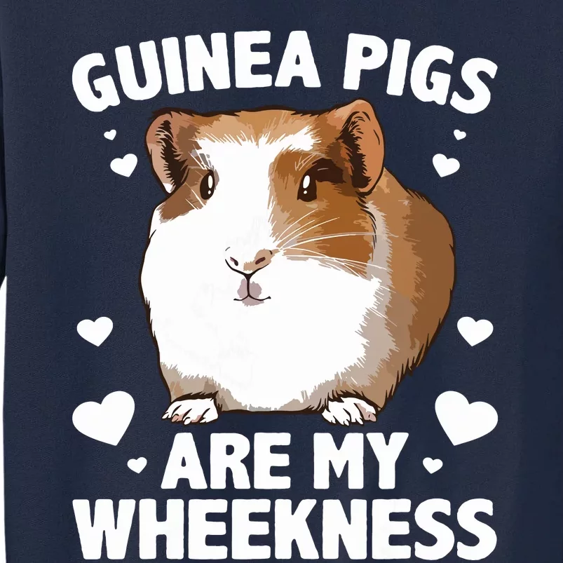 Funny Guinea Pig Design For Men Women Kids Guinea Pig Lovers Tall Sweatshirt