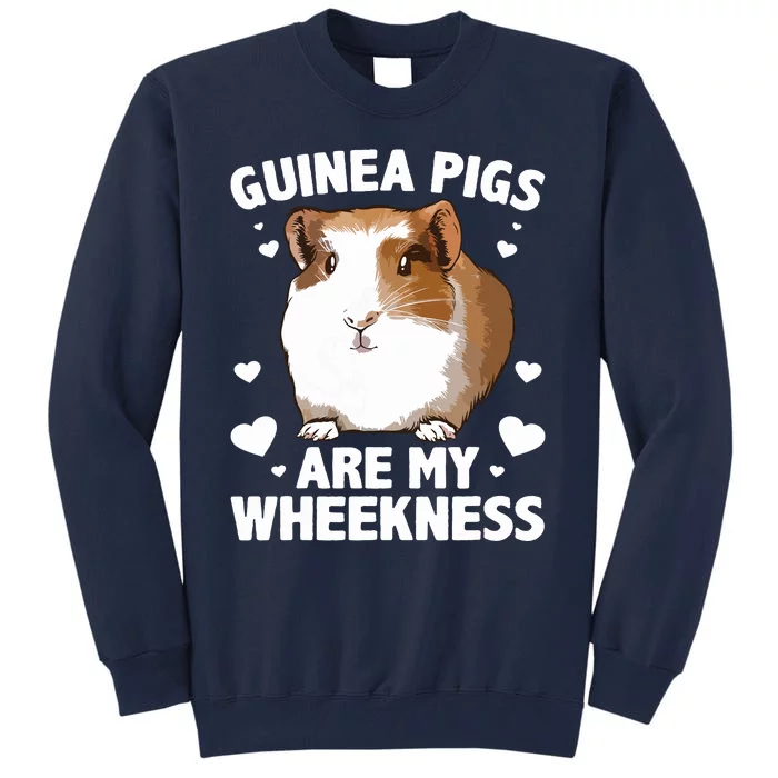 Funny Guinea Pig Design For Men Women Kids Guinea Pig Lovers Tall Sweatshirt