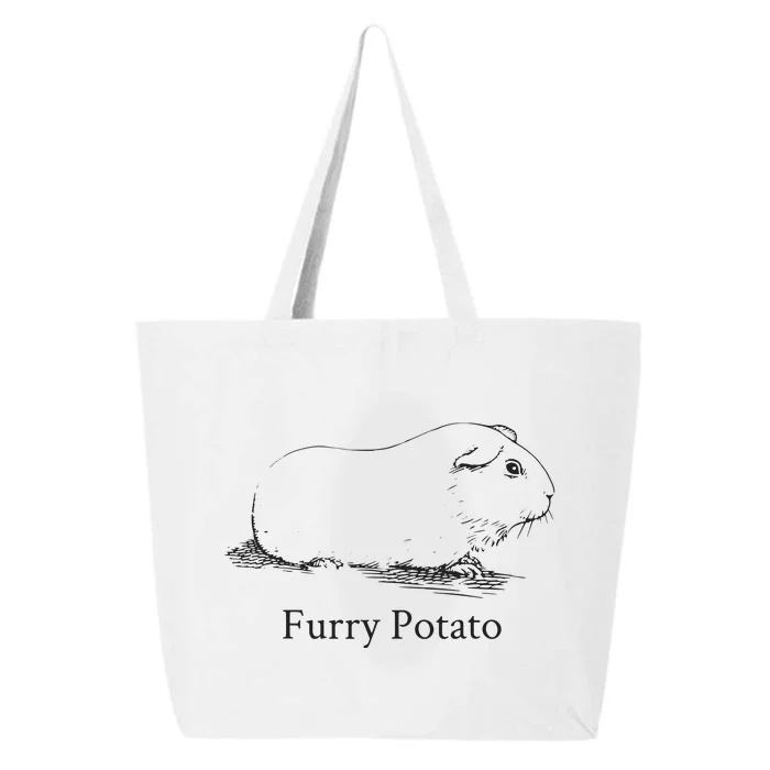 Funny Guinea Pig Furry Potato Wrong Animal Name Stupid Joke 25L Jumbo Tote