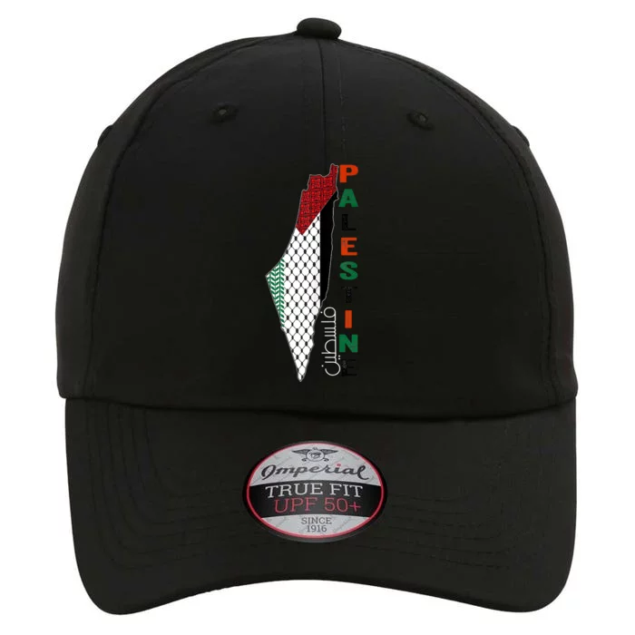 Free Gaza Palestine Flag Arabic The Original Performance Cap