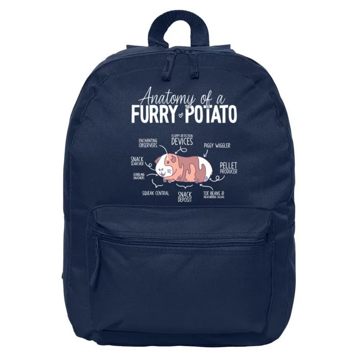 Funny Guinea Pig Guinea Pig Anatomy Guinea Pig 16 in Basic Backpack