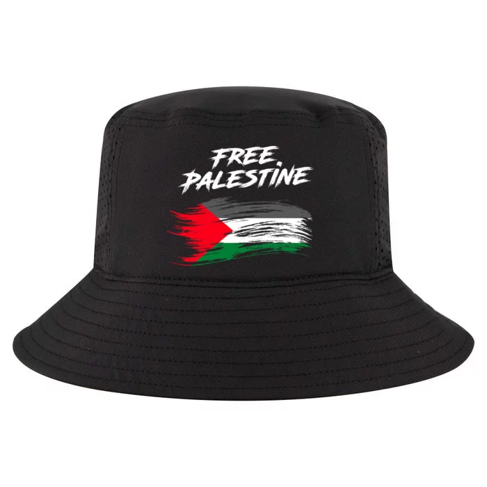 Free Gaza Palestine Flag Stop War Support Peace Cool Comfort Performance Bucket Hat