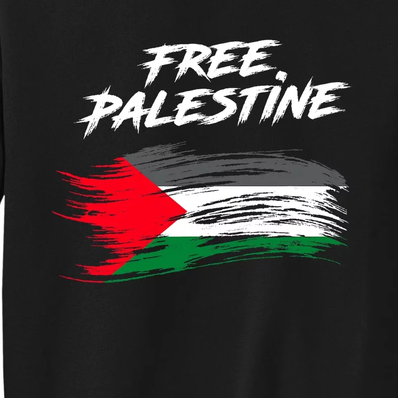 Free Gaza Palestine Flag Stop War Support Peace Sweatshirt