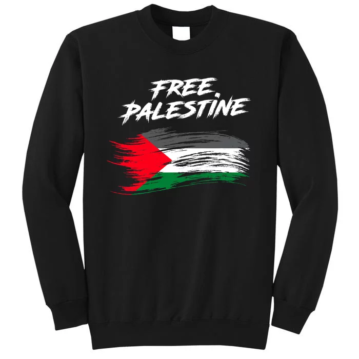 Free Gaza Palestine Flag Stop War Support Peace Sweatshirt