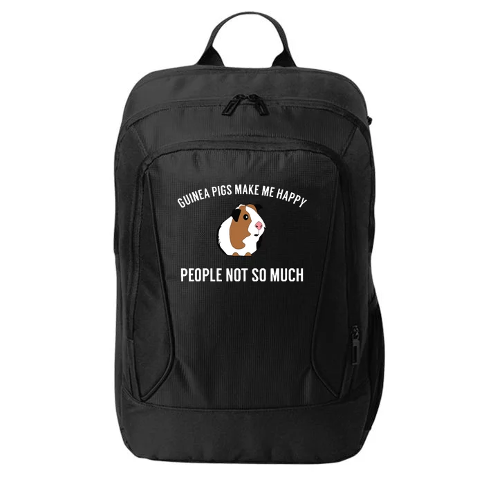 Funny Guinea Pig Gift Guinea Pig Tee City Backpack