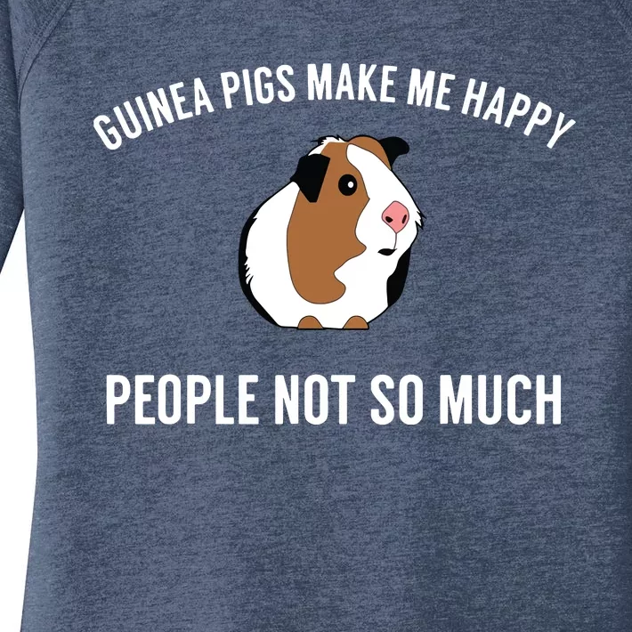 Funny Guinea Pig Gift Guinea Pig Tee Women's Perfect Tri Tunic Long Sleeve Shirt