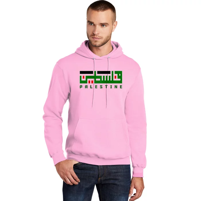 Free Gaza Palestine Flag Proud Palestine Roots Arabic Scarf Hoodie