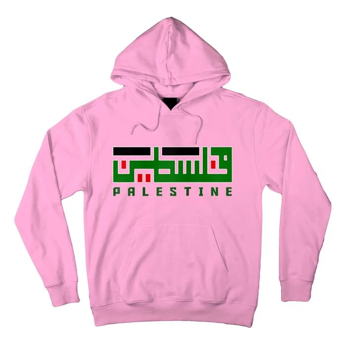 Free Gaza Palestine Flag Proud Palestine Roots Arabic Scarf Hoodie