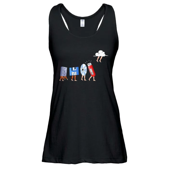 Funny Geek Programmer Nerd Developer Computer Engineering Ladies Essential Flowy Tank