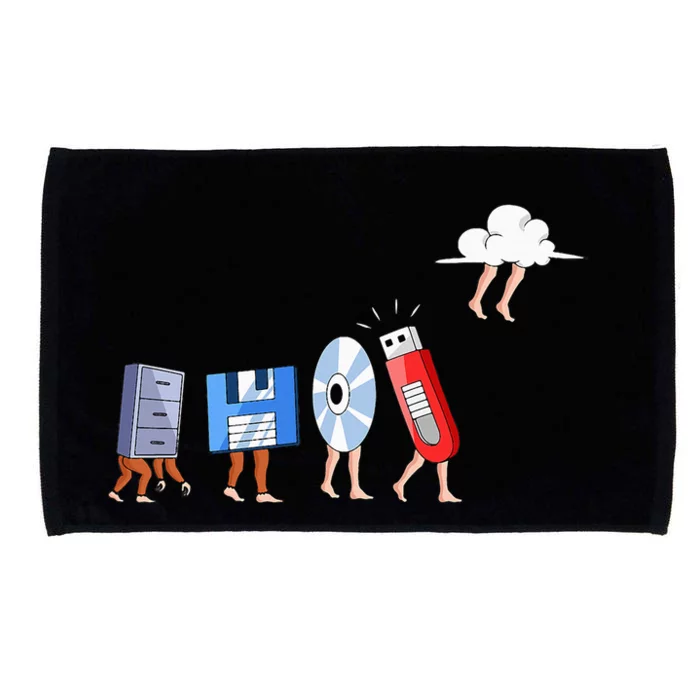 Funny Geek Programmer Nerd Developer Computer Engineering Microfiber Hand Towel