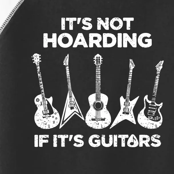 Funny Guitar Player Music Musician Toddler Fine Jersey T-Shirt