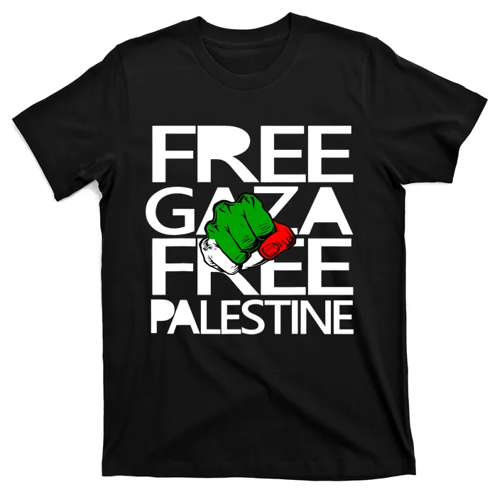 Free Gaza Palestine Flag T-Shirt | TeeShirtPalace