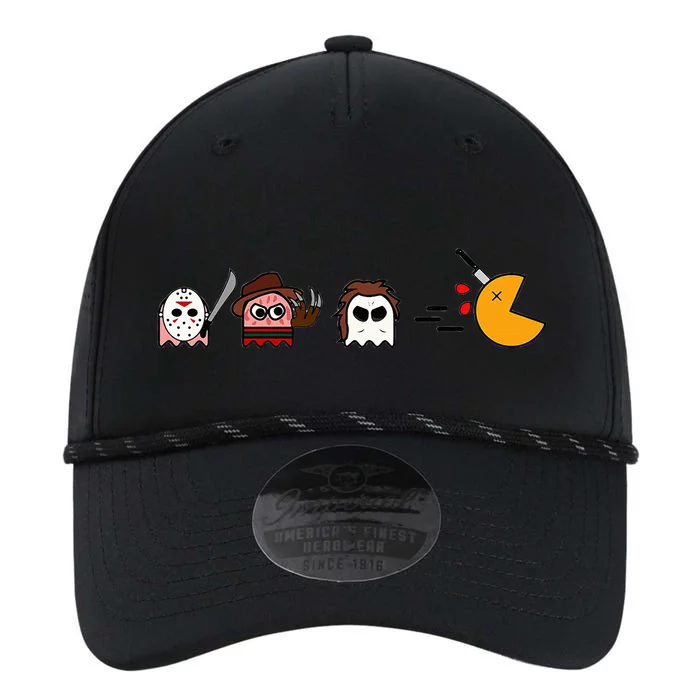 Funny Ghosts Parody Halloween Gamer 80s Horror Movies Performance The Dyno Cap