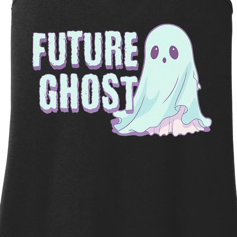 Future Ghost Pastel Goth Kawaii Creepy Cute Weird Aesthetic Ladies Essential Tank