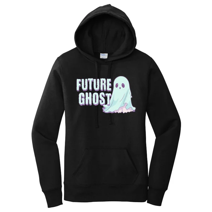 Future Ghost Pastel Goth Kawaii Creepy Cute Weird Aesthetic Women's Pullover Hoodie