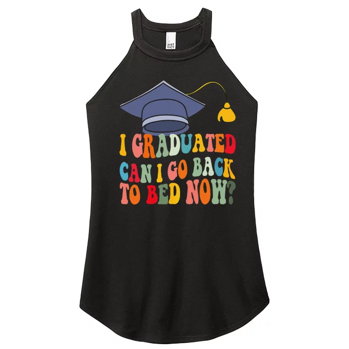 Funny Graduation Quote I Graduated Cool Graduation Women’s Perfect Tri Rocker Tank