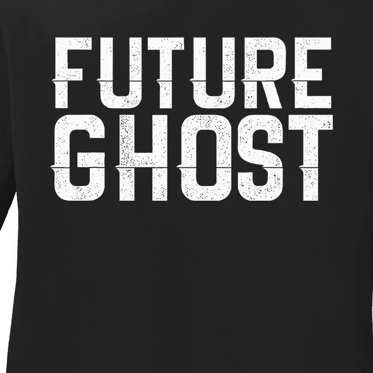 Future Ghos Quick Halloween Costume Ladies Long Sleeve Shirt