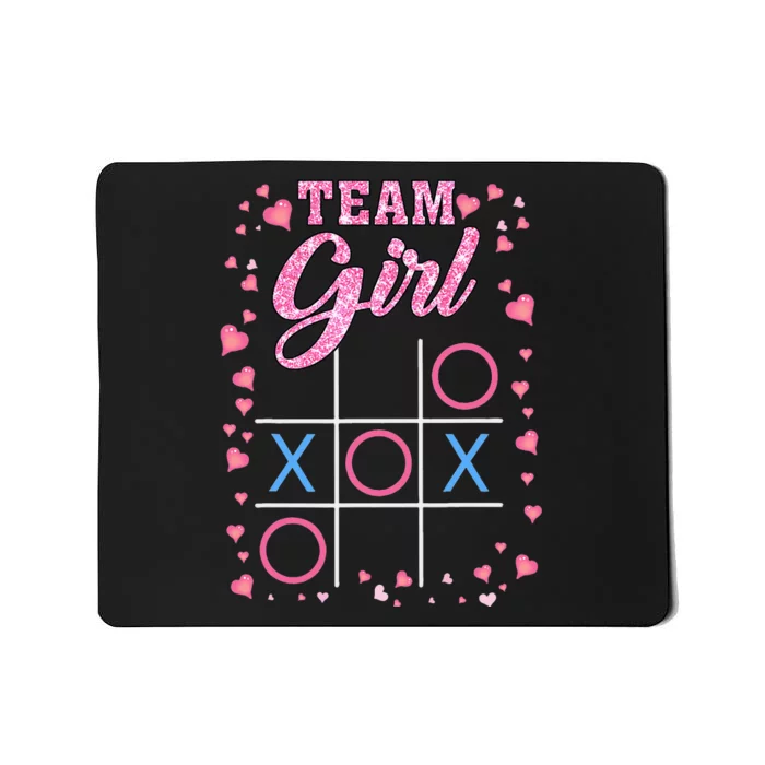 Fun Gender Reveal Baby Shower Party Team Mousepad