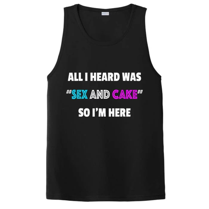 Funny Gender Reveal Party Performance Tank