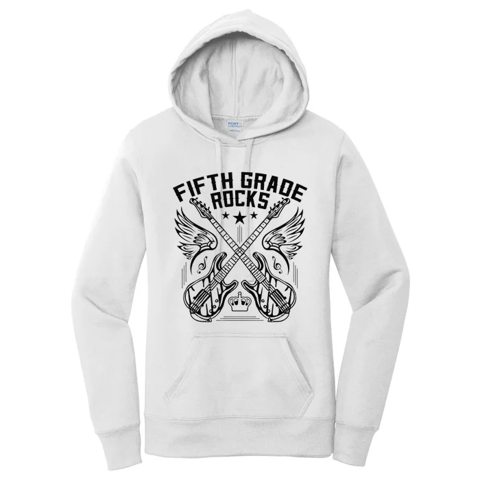 Fifth Grade Rocks Women's Pullover Hoodie