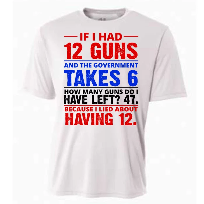 Funny Gun Rights Joke Cooling Performance Crew T-Shirt