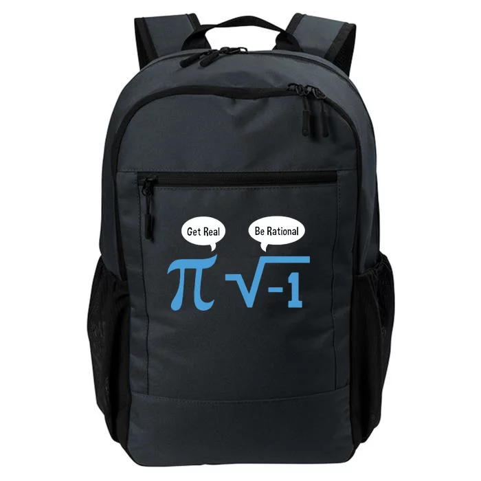 Funny Get Real Be Rational Shirt Pi Math Teacher Geek Daily Commute Backpack