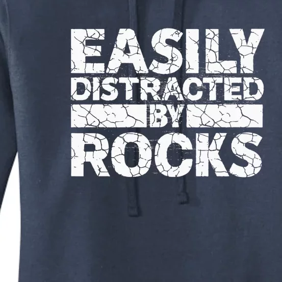 Funny Geologist Rock Collector Paleontology Science Geology Women's Pullover Hoodie