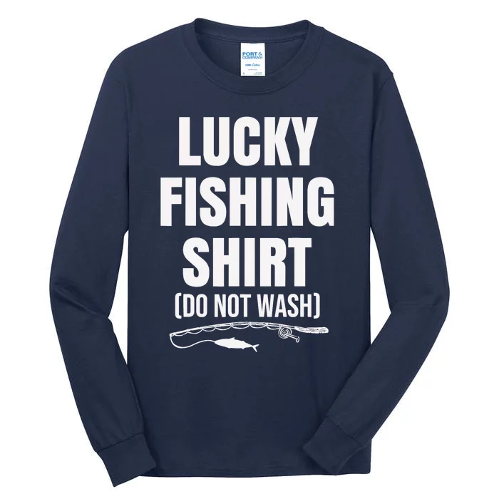 Fishing Gift Rod Bait Fischerman Hook Angeln Pike Tall Long Sleeve T-Shirt